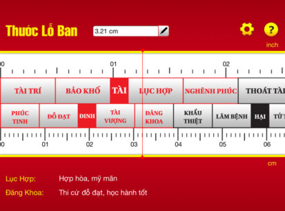 Thước lỗ ban, những điều cần biết.