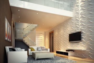 Tường 3D – xu hướng kiến trúc mới trong thiết kế nội thất