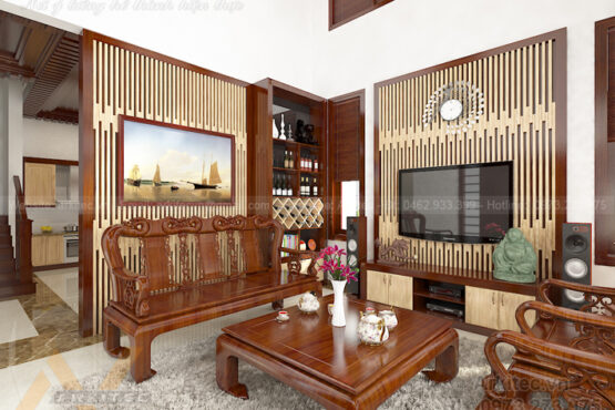 GSTC Nội thất biệt thự hiện đại NT 25 (Anh Đố – Phú Thọ)