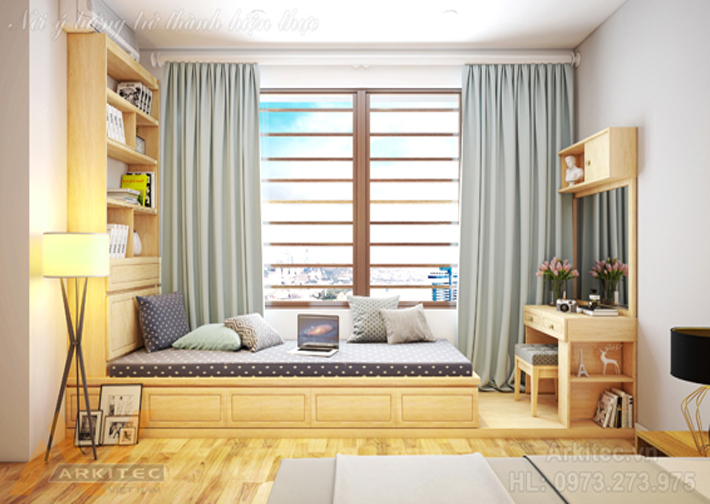 Cải tạo nội thất – Không gian đọc sách NT24 (Chị Quỳnh – Vĩnh Phúc)
