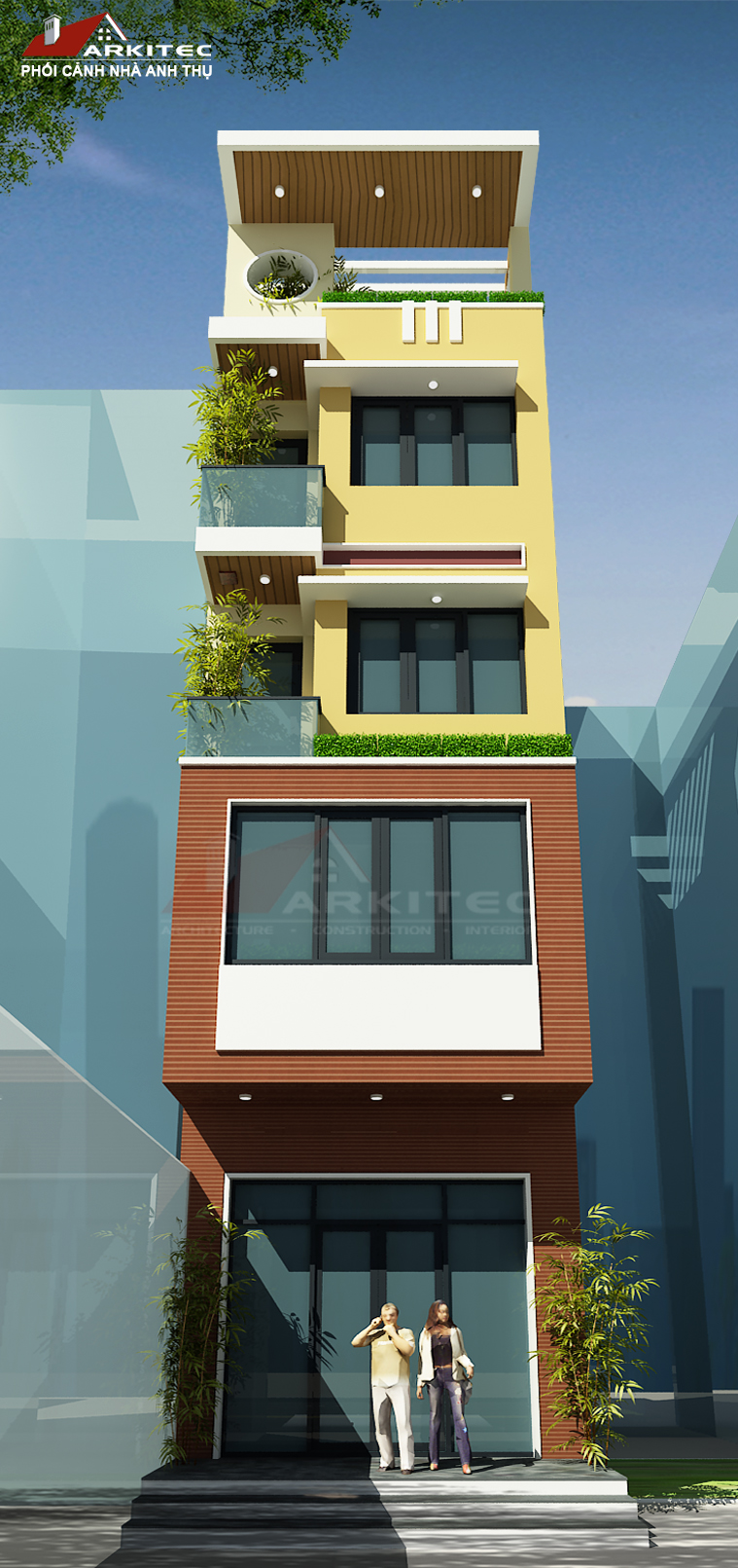 Giám sát thiết kế – thi công Mr. Thụ Đội Cấn